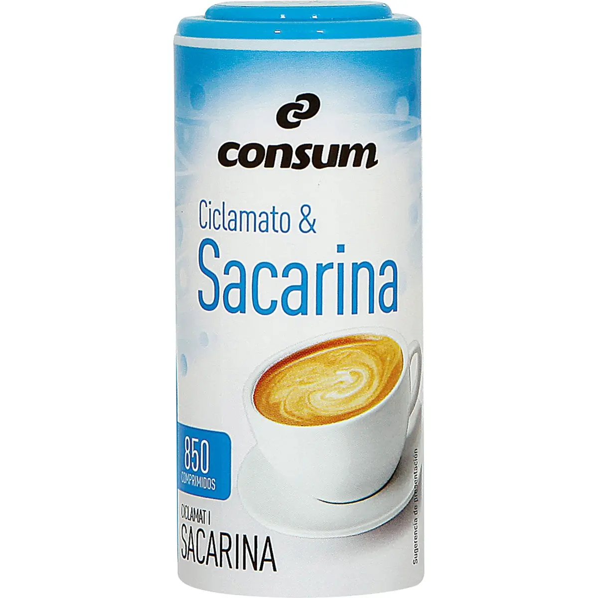 Süßstoff mit Saccharin in Tabletten Consum