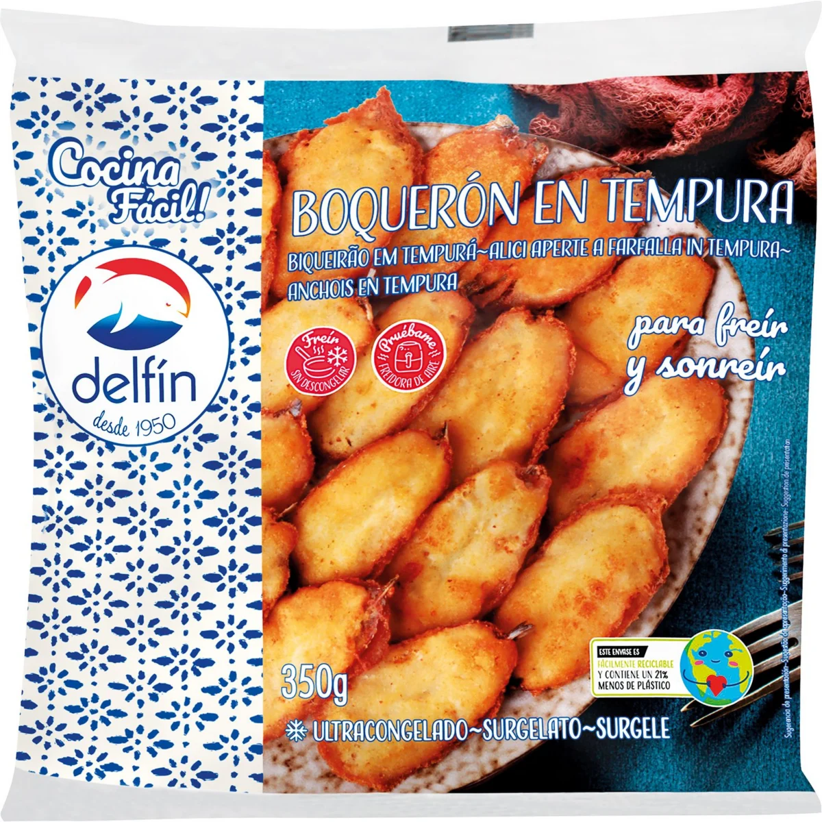 Анчоусы в темпуре Delfin
