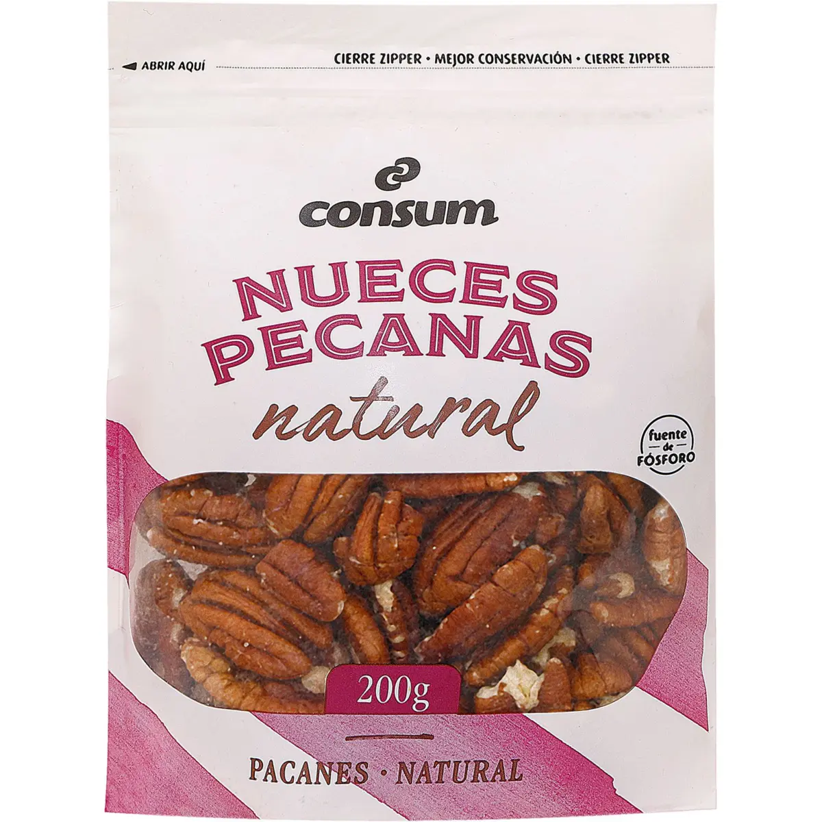 Nou de pecan, doypack Consum