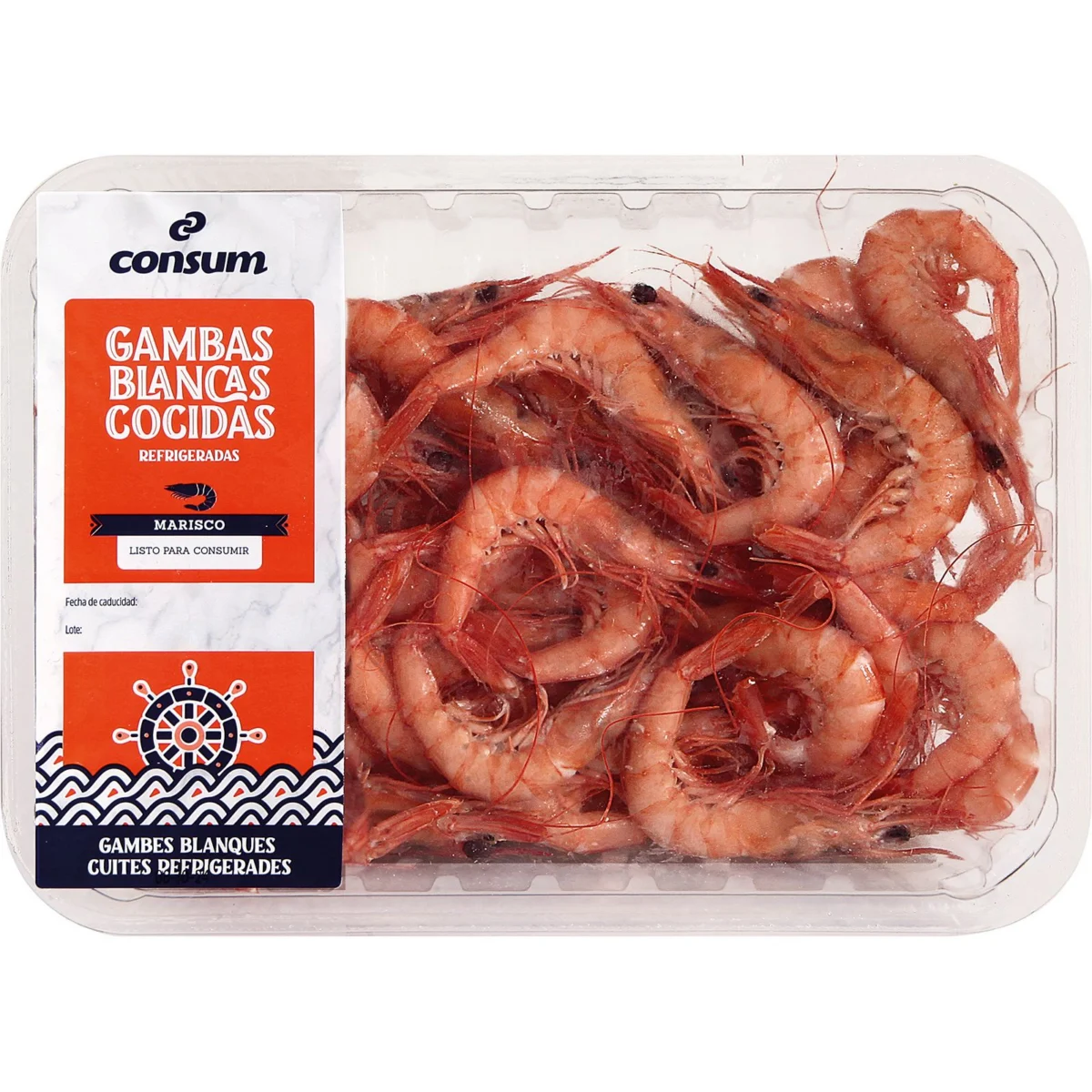 Gamba Blanca Cocida Consum