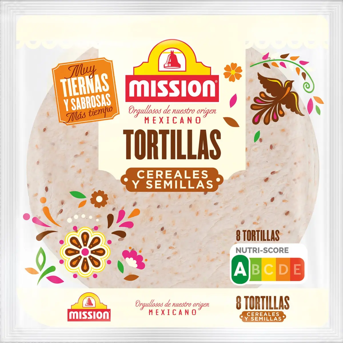 Truites amb cereals i llavors Mission