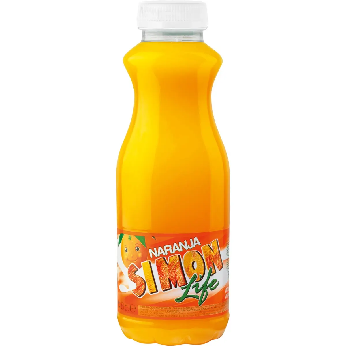 Refresco Naranja Simon Life