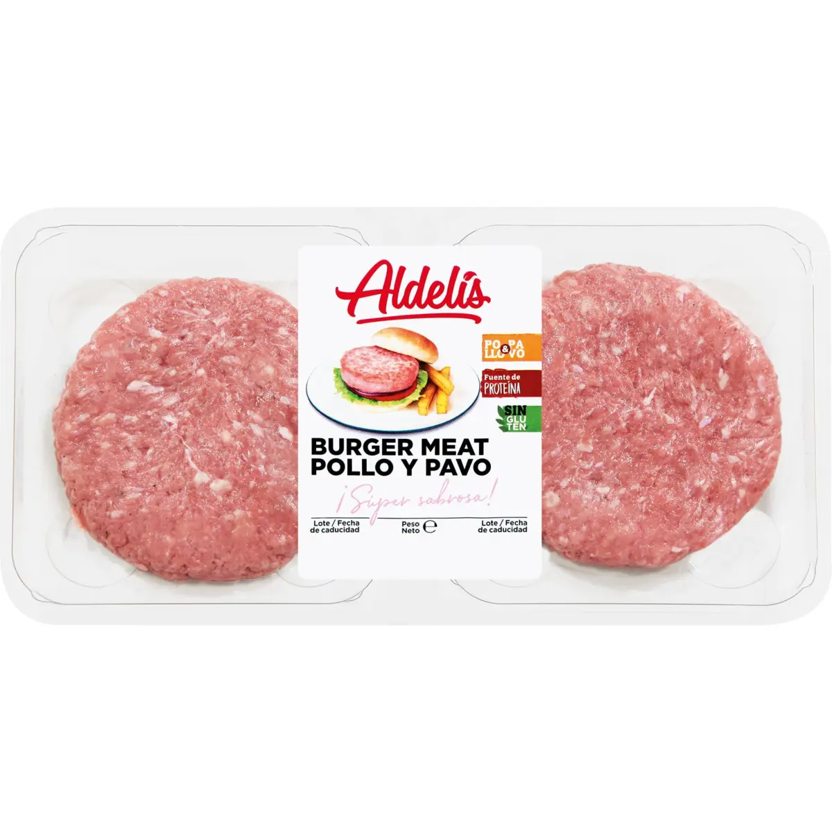 Chicken and turkey burger Aldelis