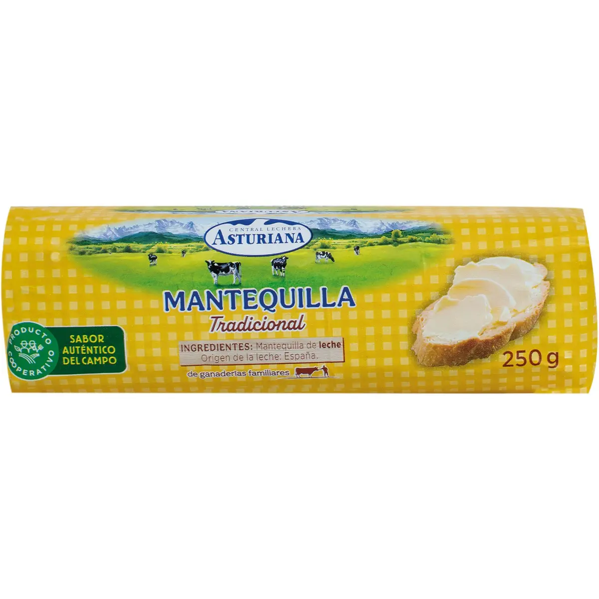 Mantega tradicional Asturiana en rotlle