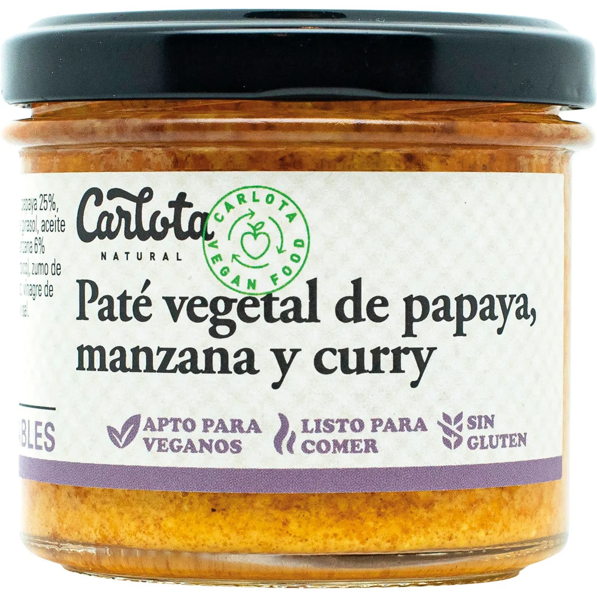 Gemüseaufstrich mit Papaya, Apfel und Curry Carlota