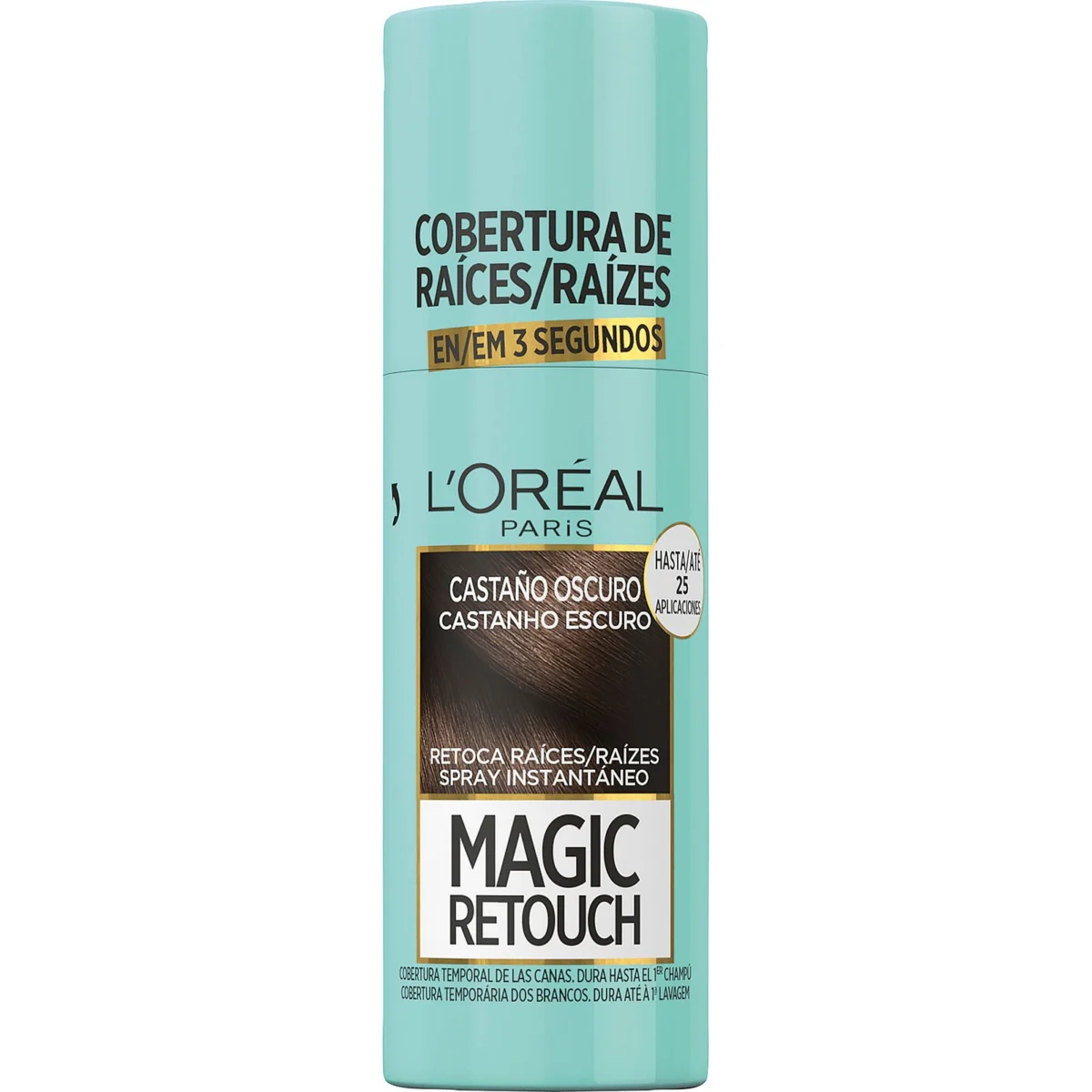 Esprai per retocar les arrels castany fosc Magic Retouc