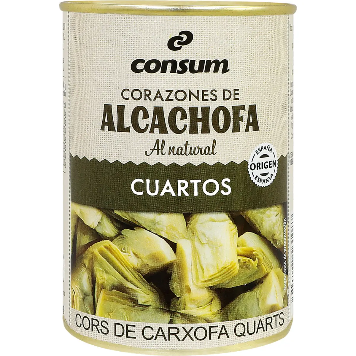 Artichoke quarters Consum