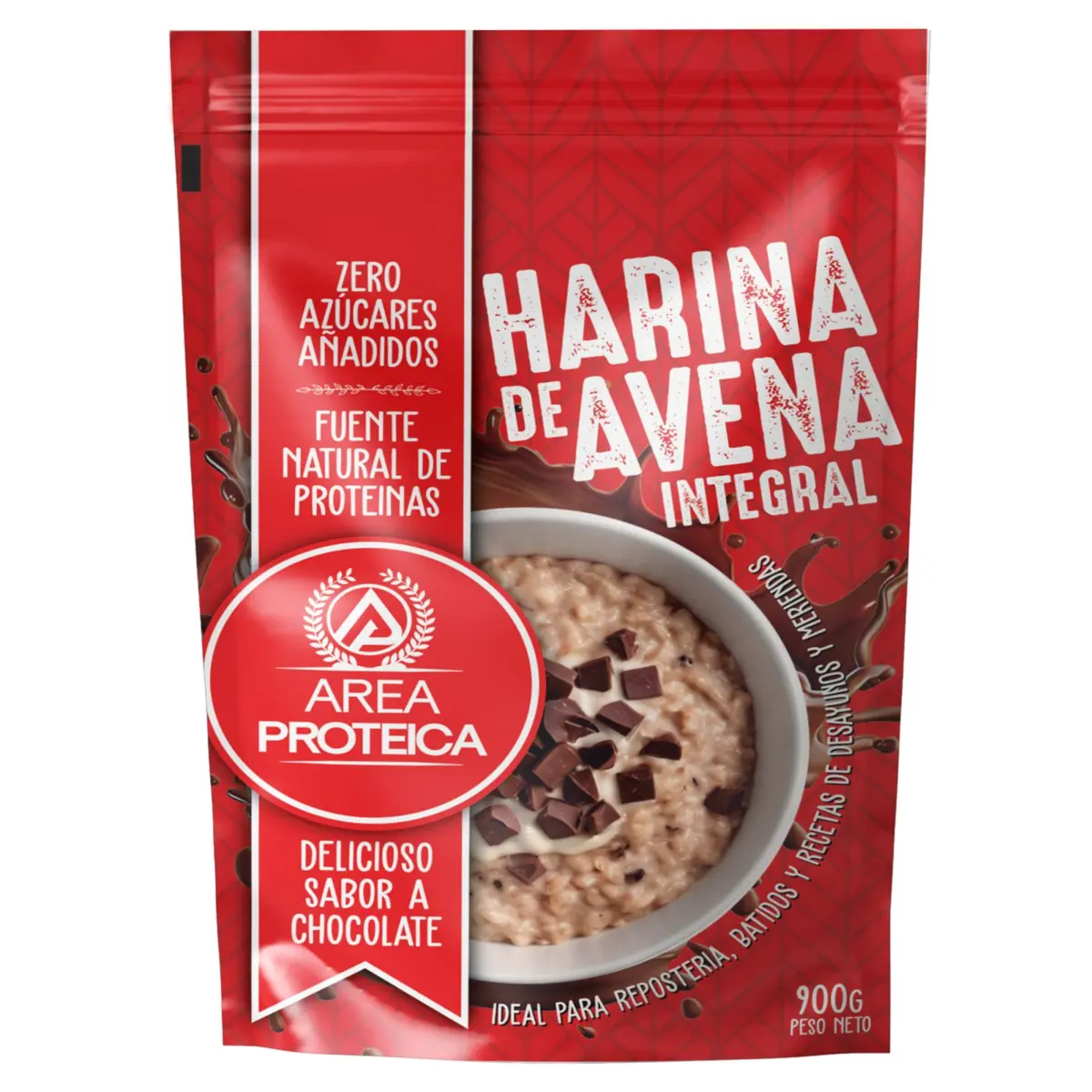 Farina de civada amb gust de xocolata Área Proteic