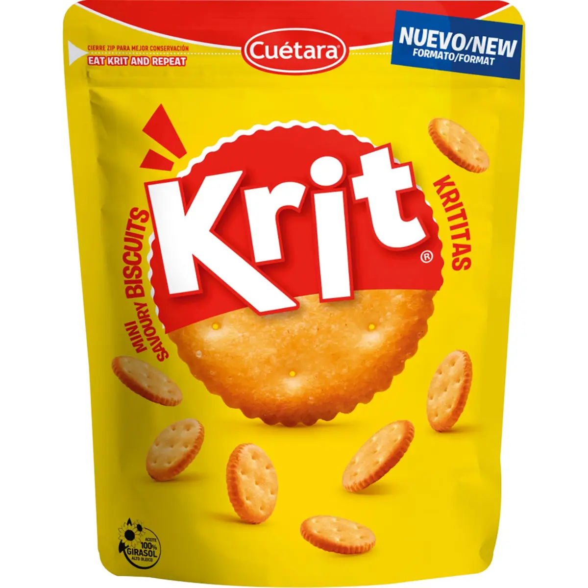 Krit Salted Crackers Doypack Cuetara