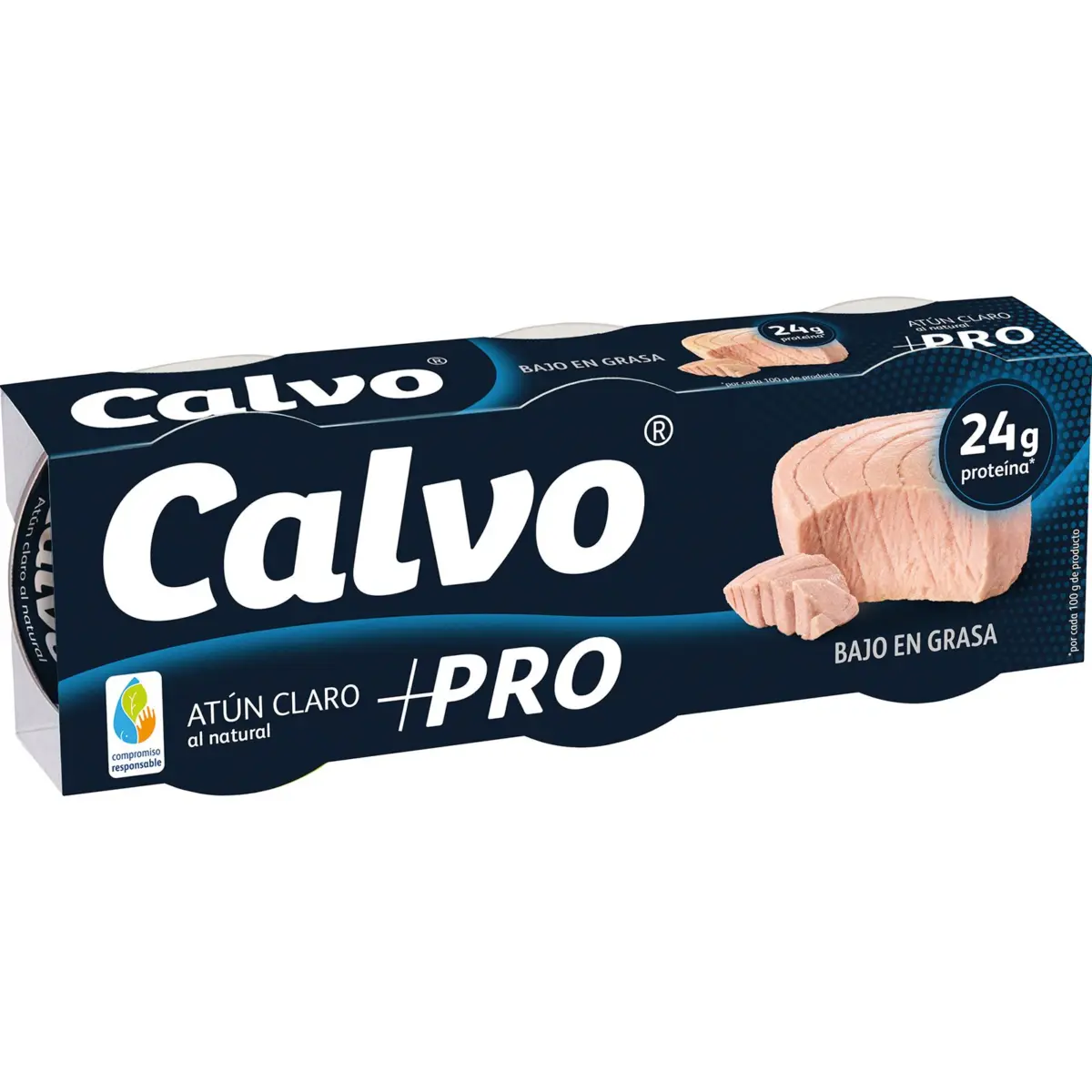 Light tuna in brine + PRO Calvo