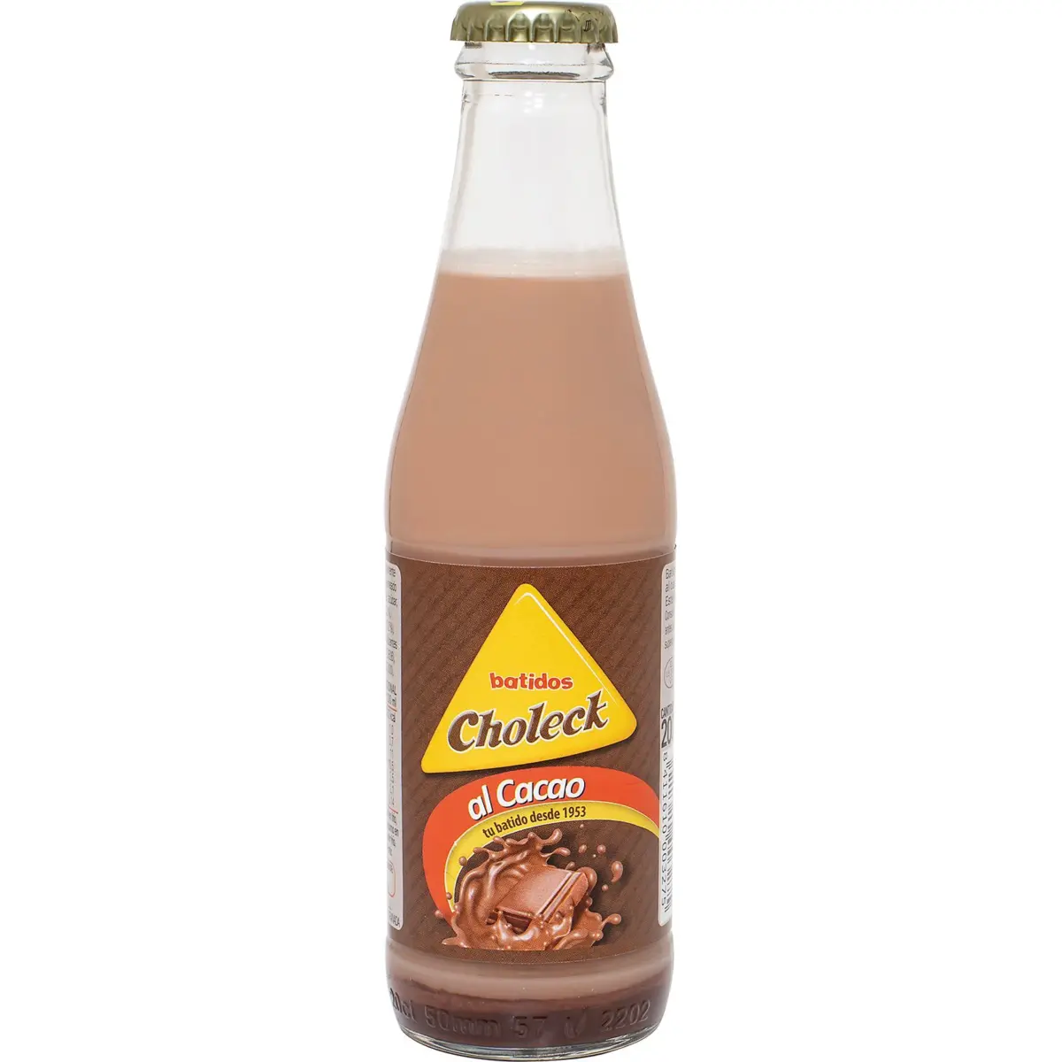 Cocoa Milkshake in Glass Bottle Choleck