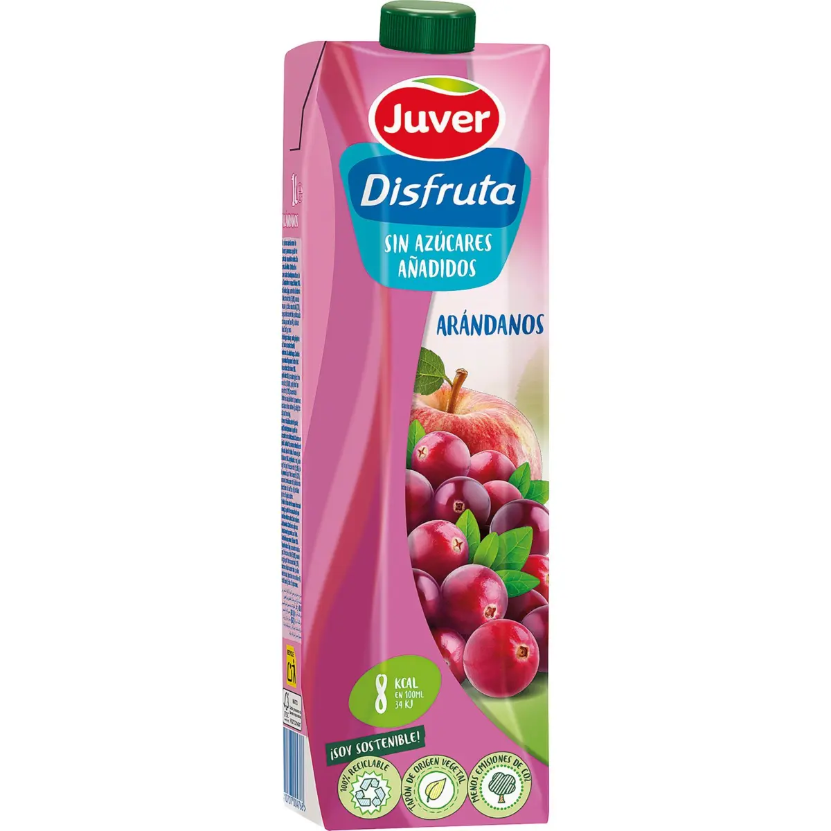 Cranberry nectar with no added sugars Juver