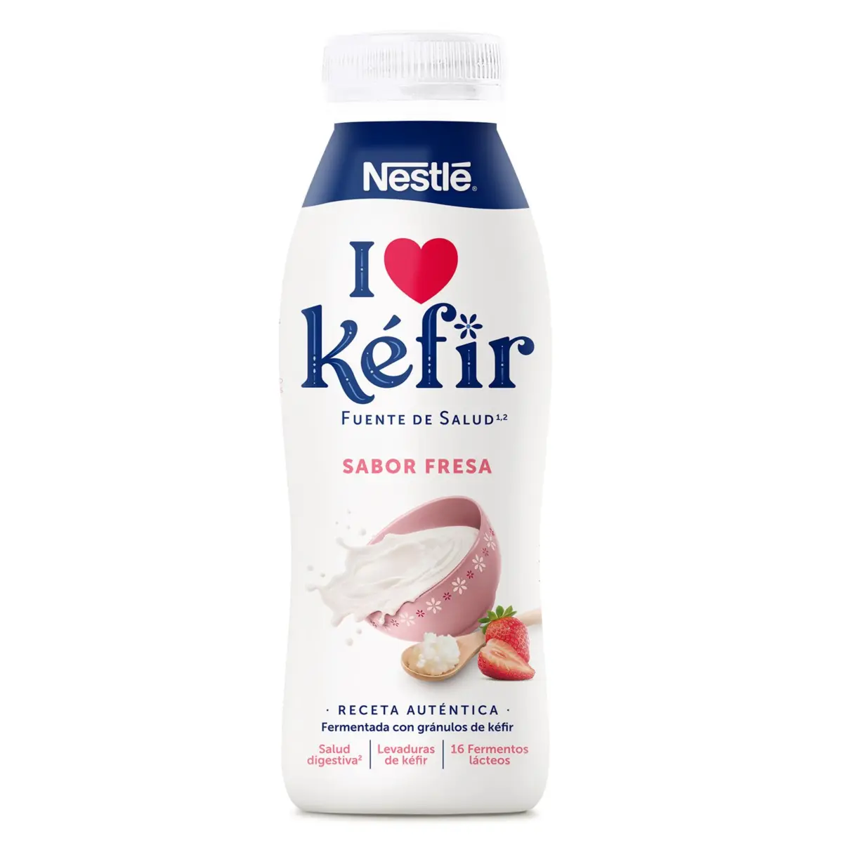 Kéfir goût fraise Nestle
