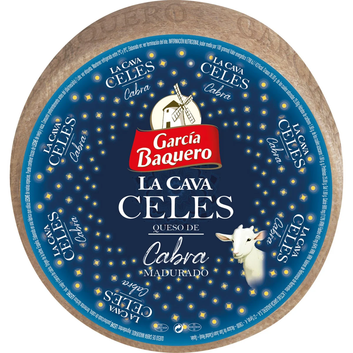 Queso Cabra Celes Leche Pasteurizada G.baquero