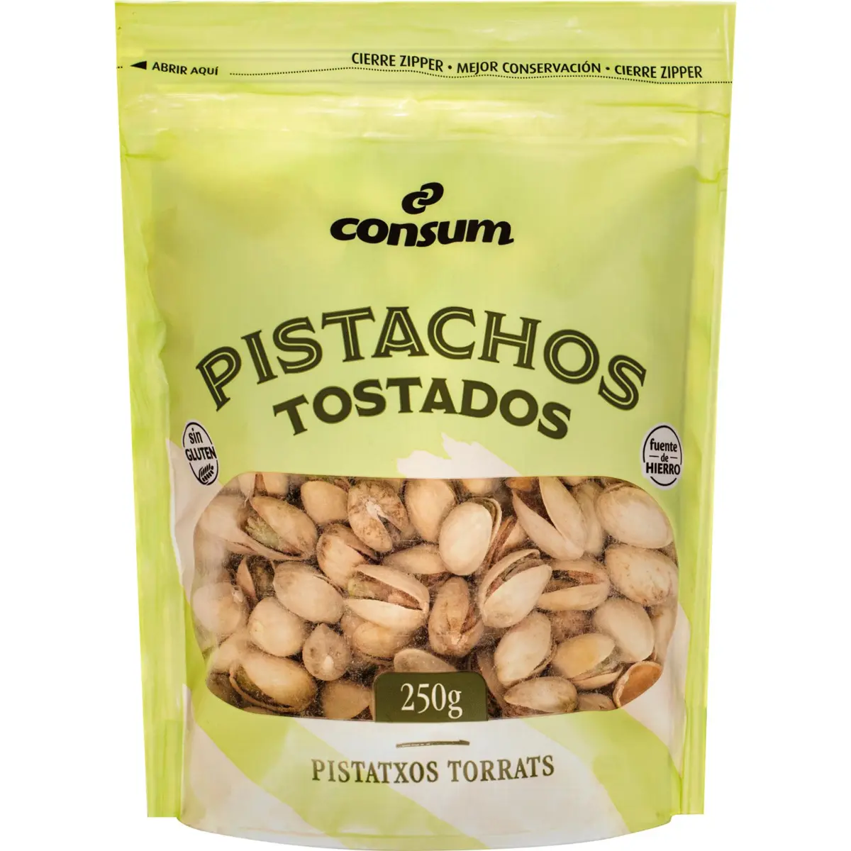 Roasted Salted Pistachios in Shell Consum