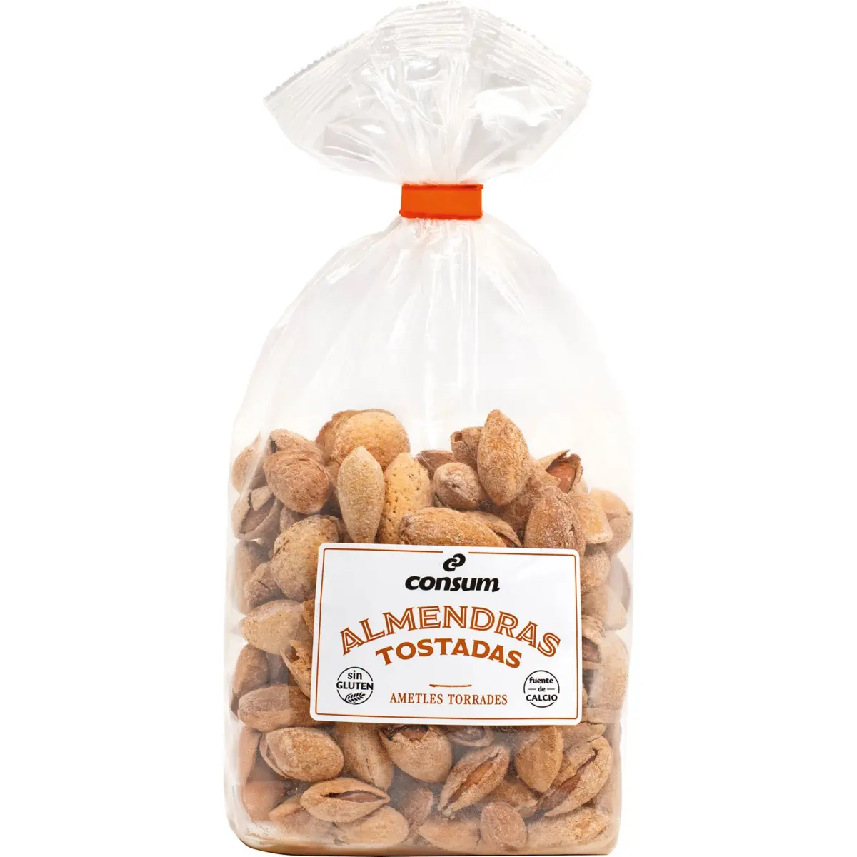 Roasted almonds in shell Consum