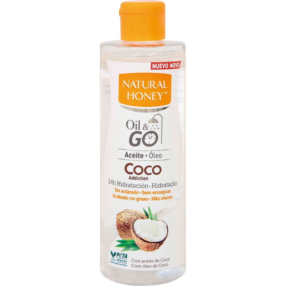 Oli de coco hidratant Oil&Go Nat.honey
