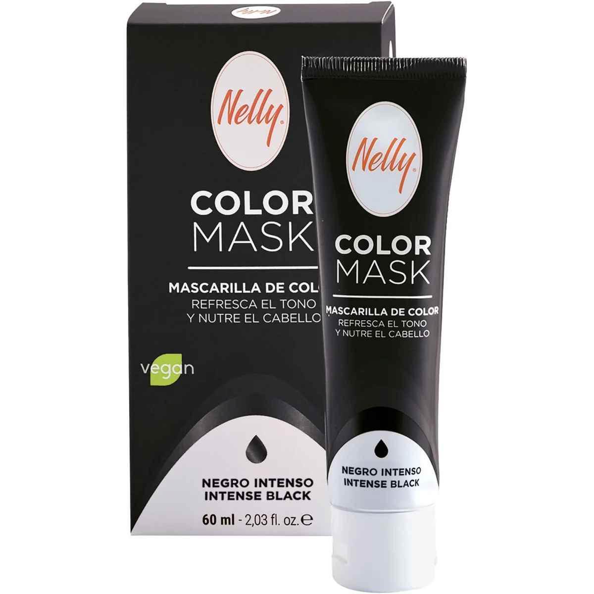 Masque colorant noir Intense Nelly