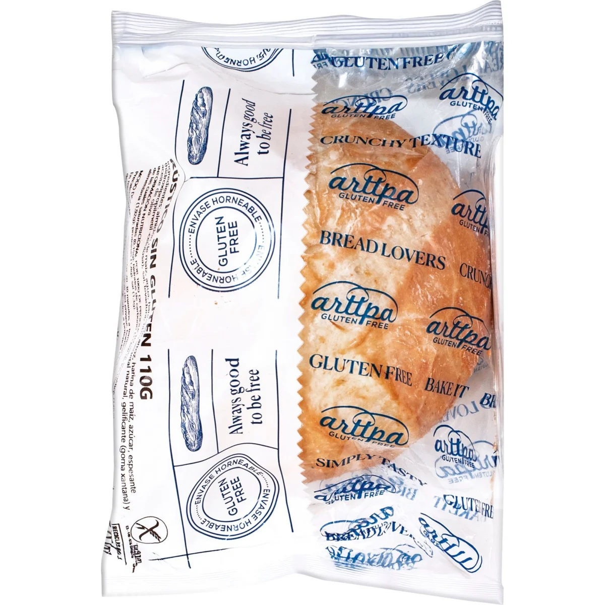 Bollo Rústico Sin Gluten