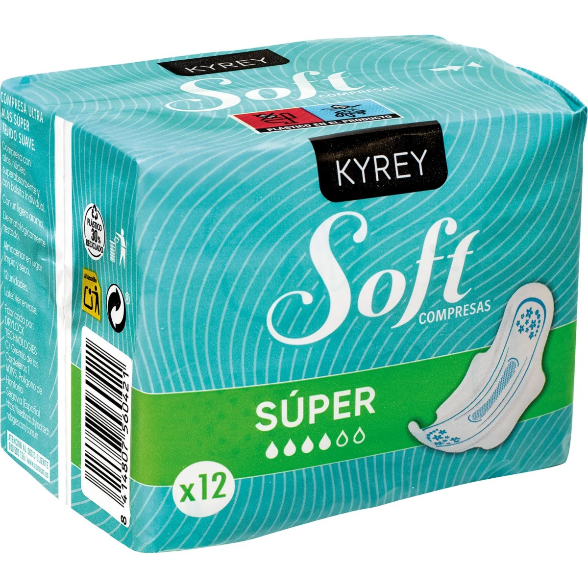 Compresa Super Alas Soft Kyrey