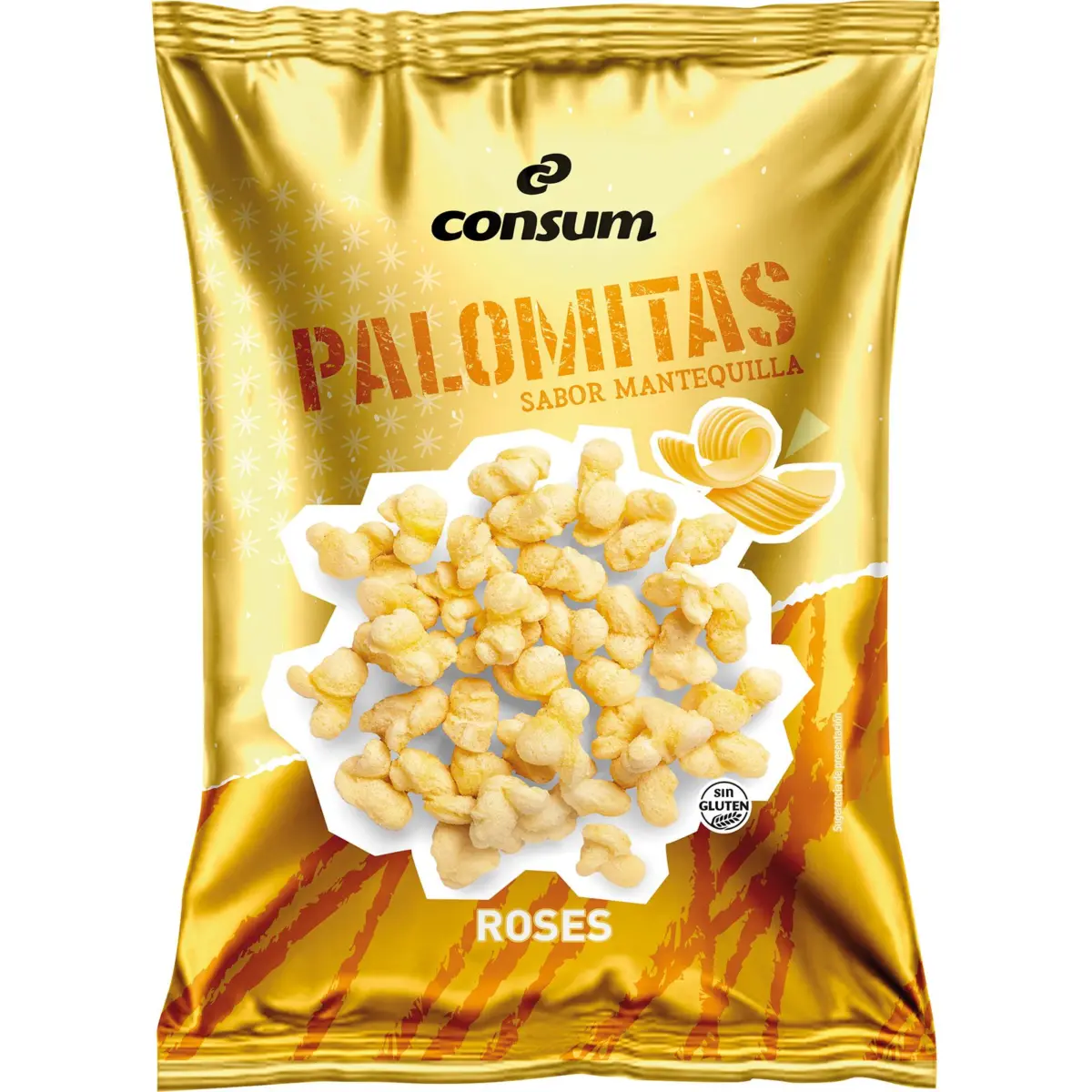 Pop-corn au beurre, sachet Consum