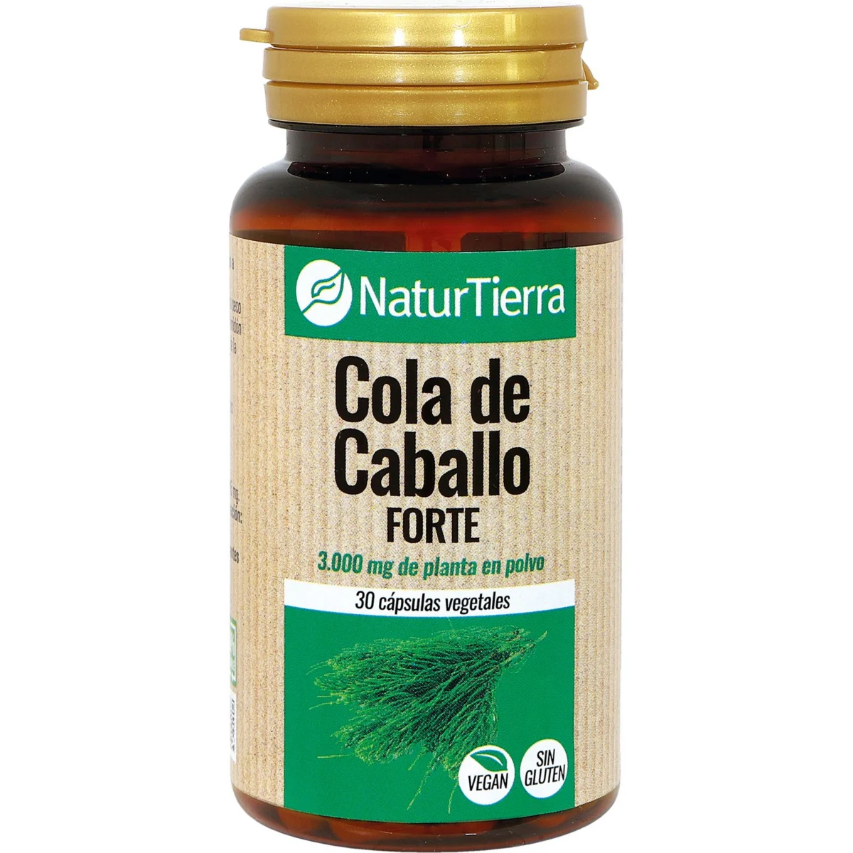 Capsules de prêle pour l’élimination des liquides Naturtierra