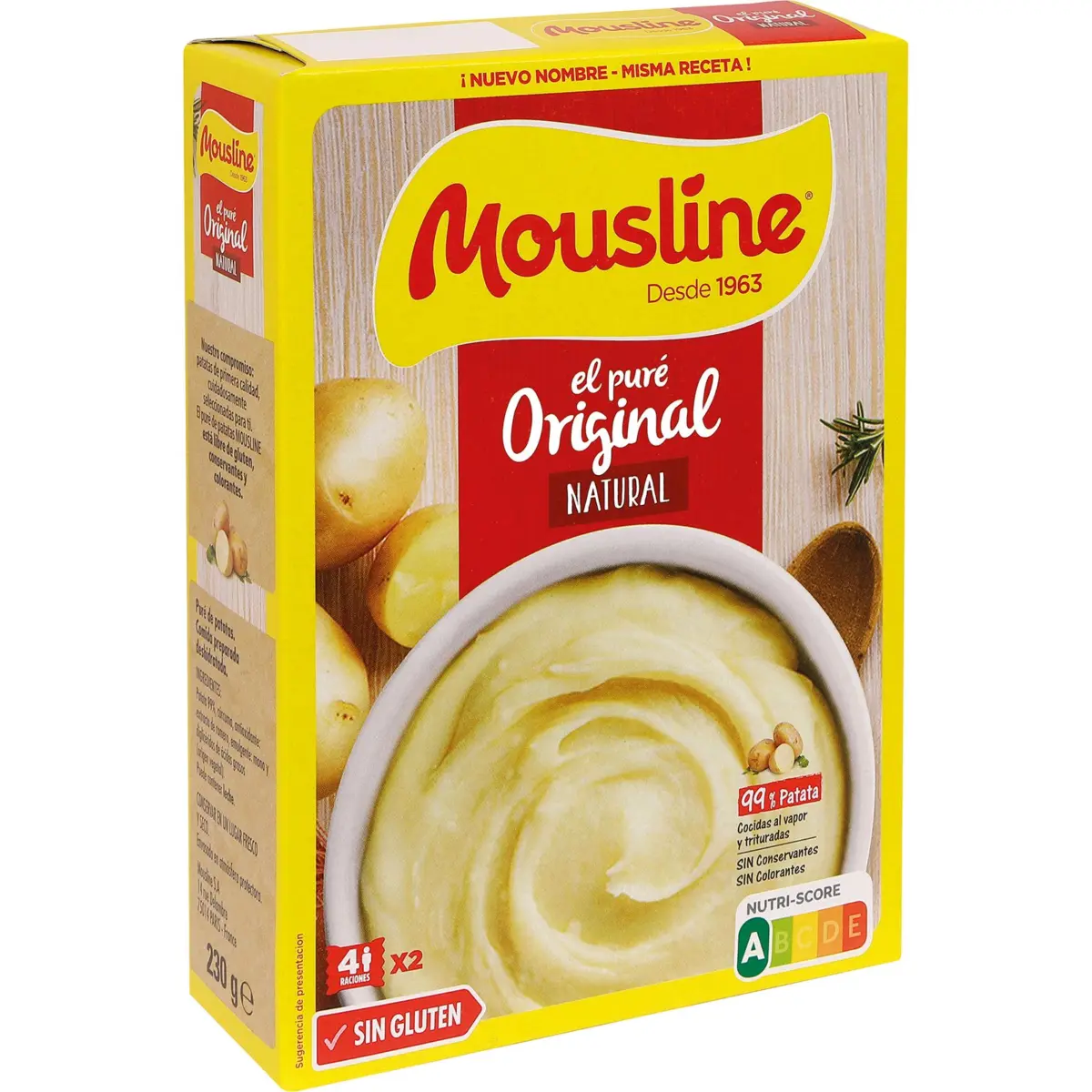 Purée de pommes de terre Mousline