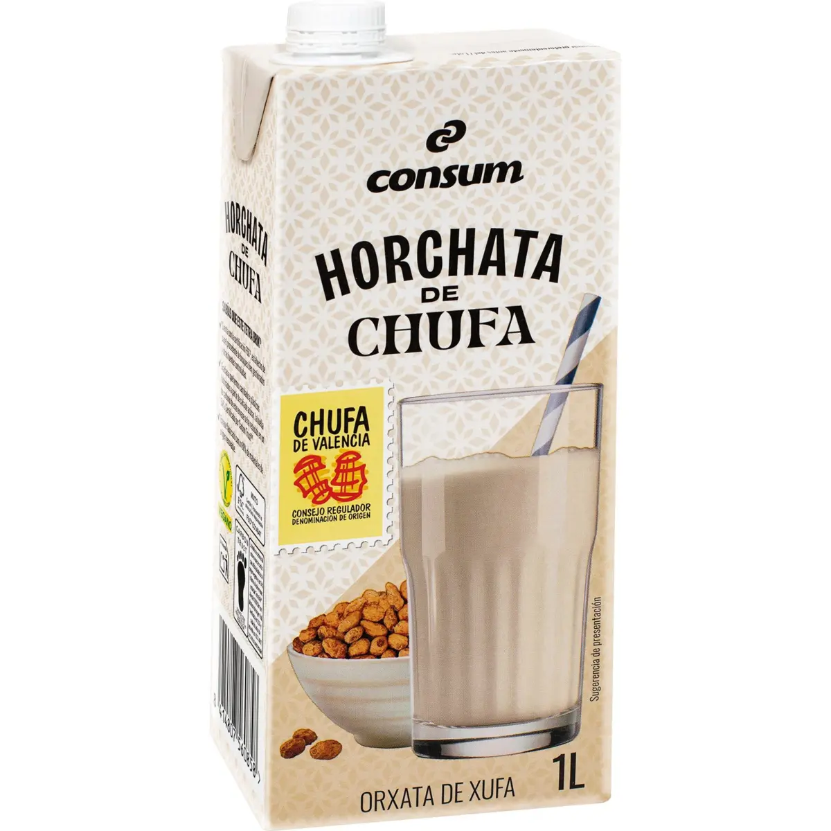 Horchata de souchet en brique Consum