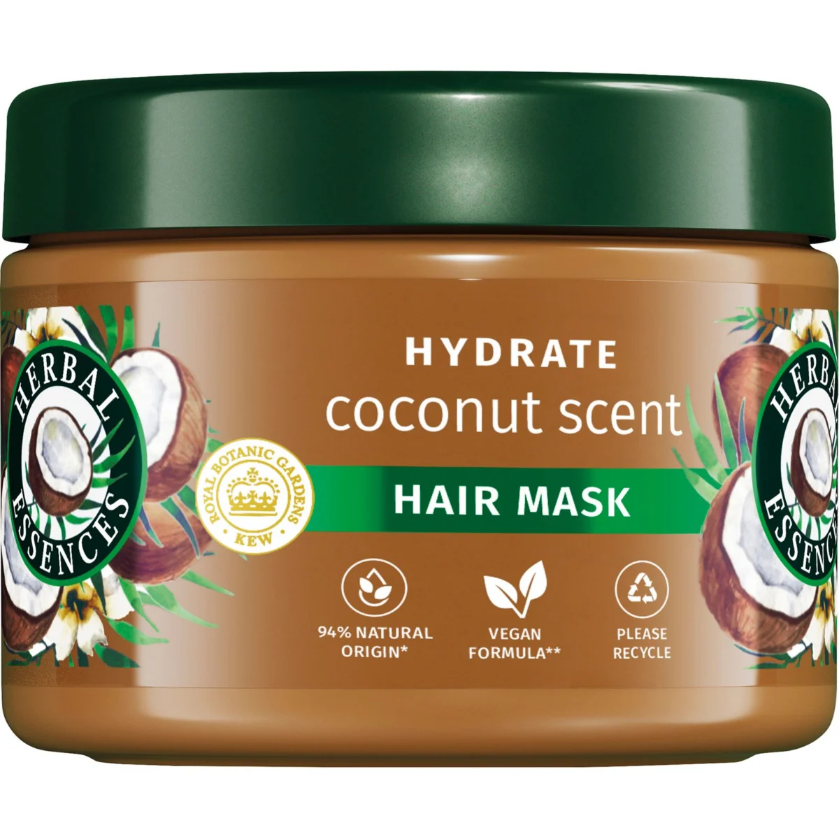 Mascareta hidratant per als cabells amb coco Herbal Essen