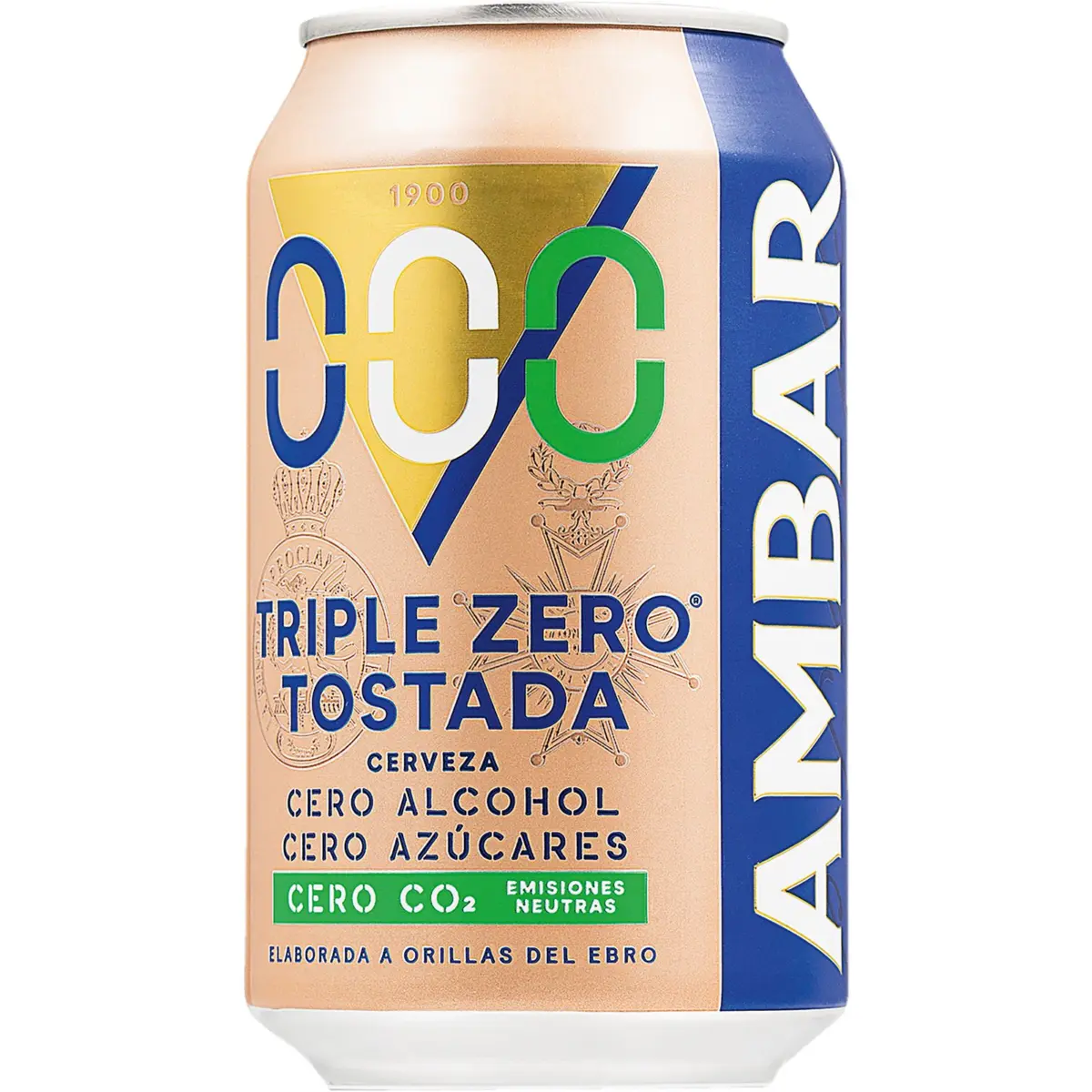 Toasted beer 0,0,0, can Ambar 0,0,0