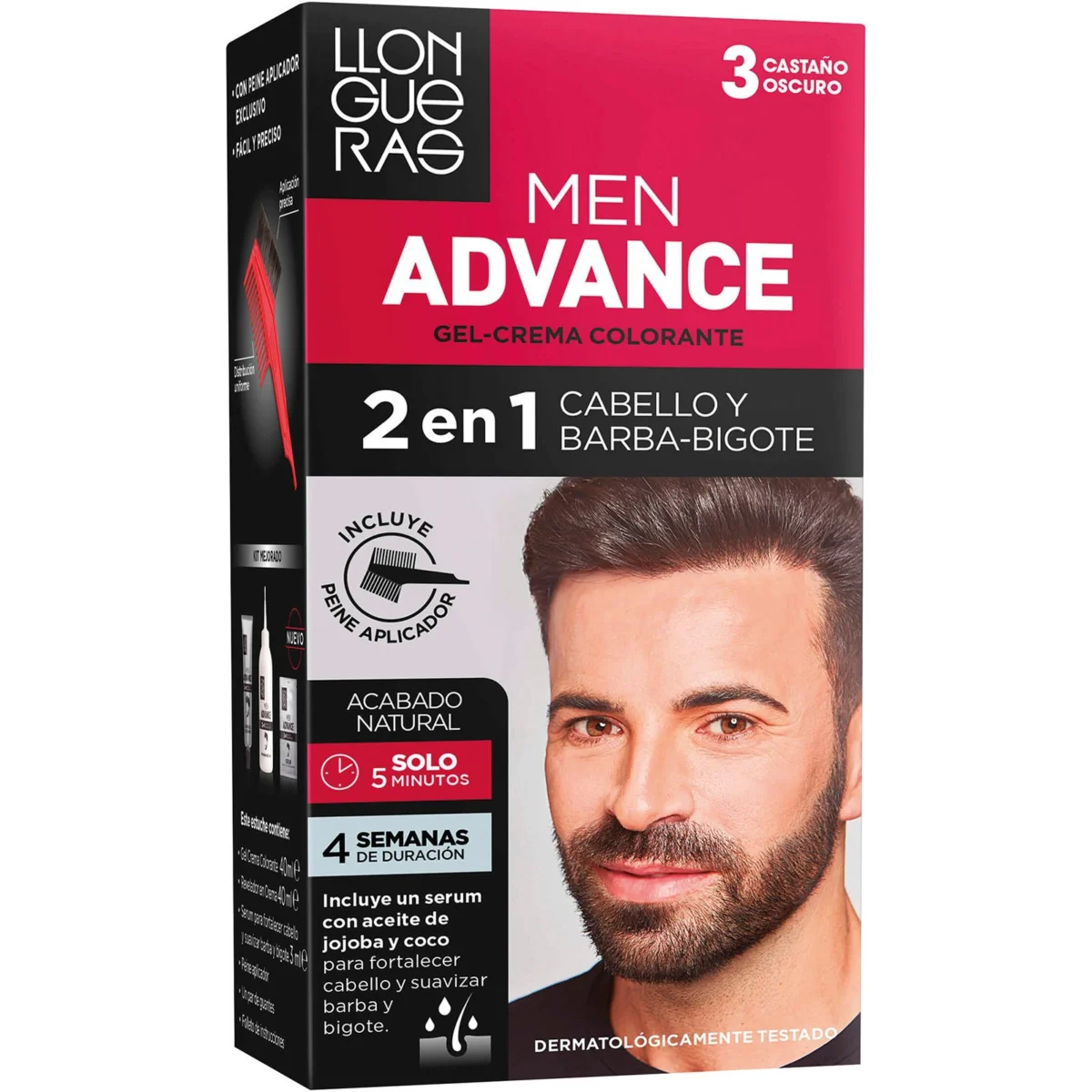Colorations-Gel-Creme 3 Dunkelbraun Llongueras