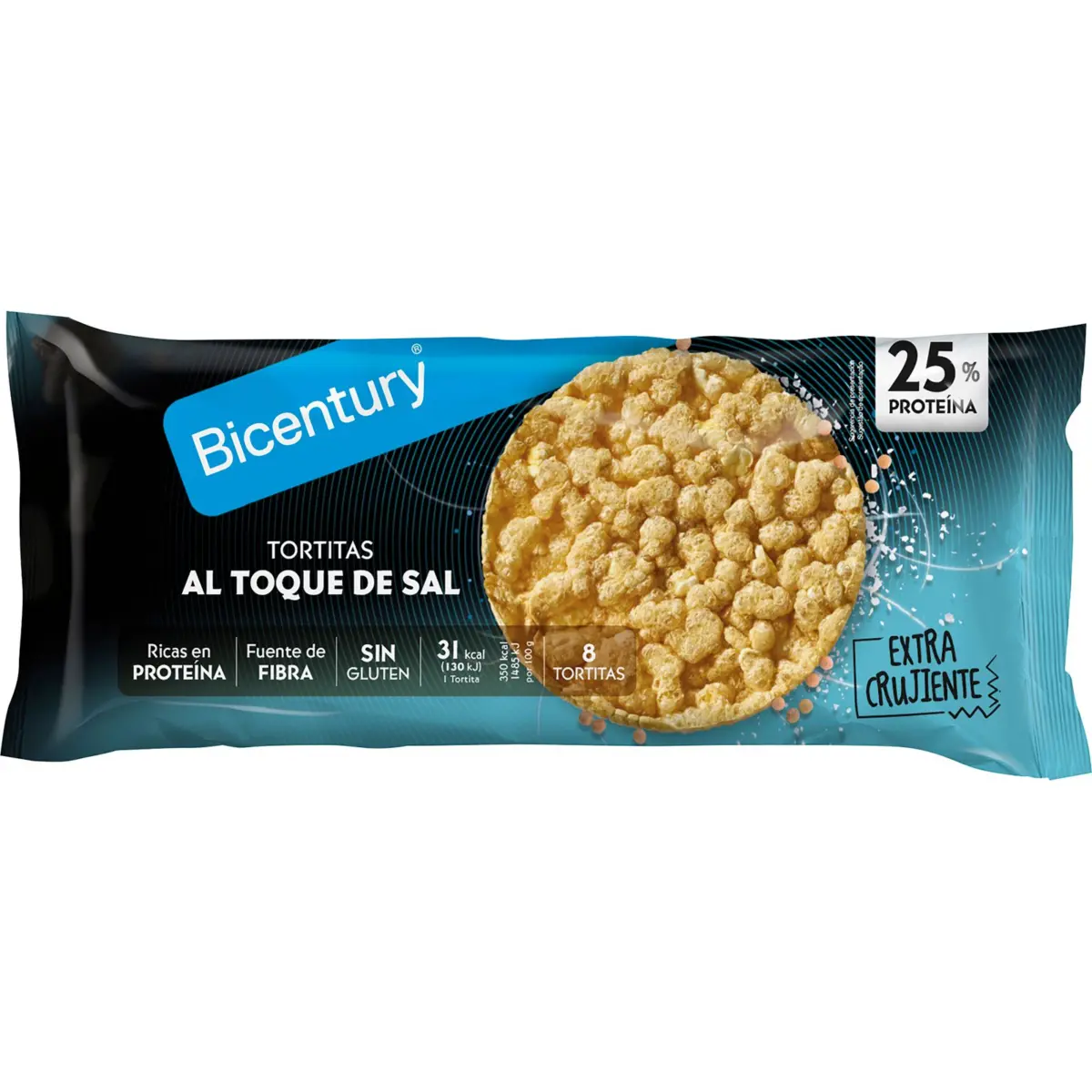 Tortita Proteica Al Punto de Sal Bicentury