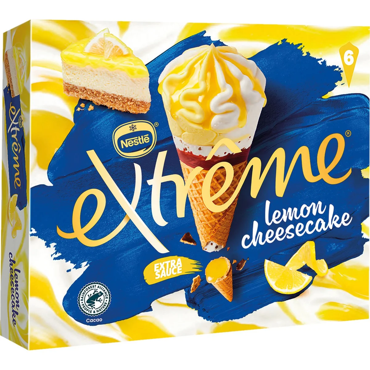 Cono Extreme Lemon Cheesecake x6 Nestle