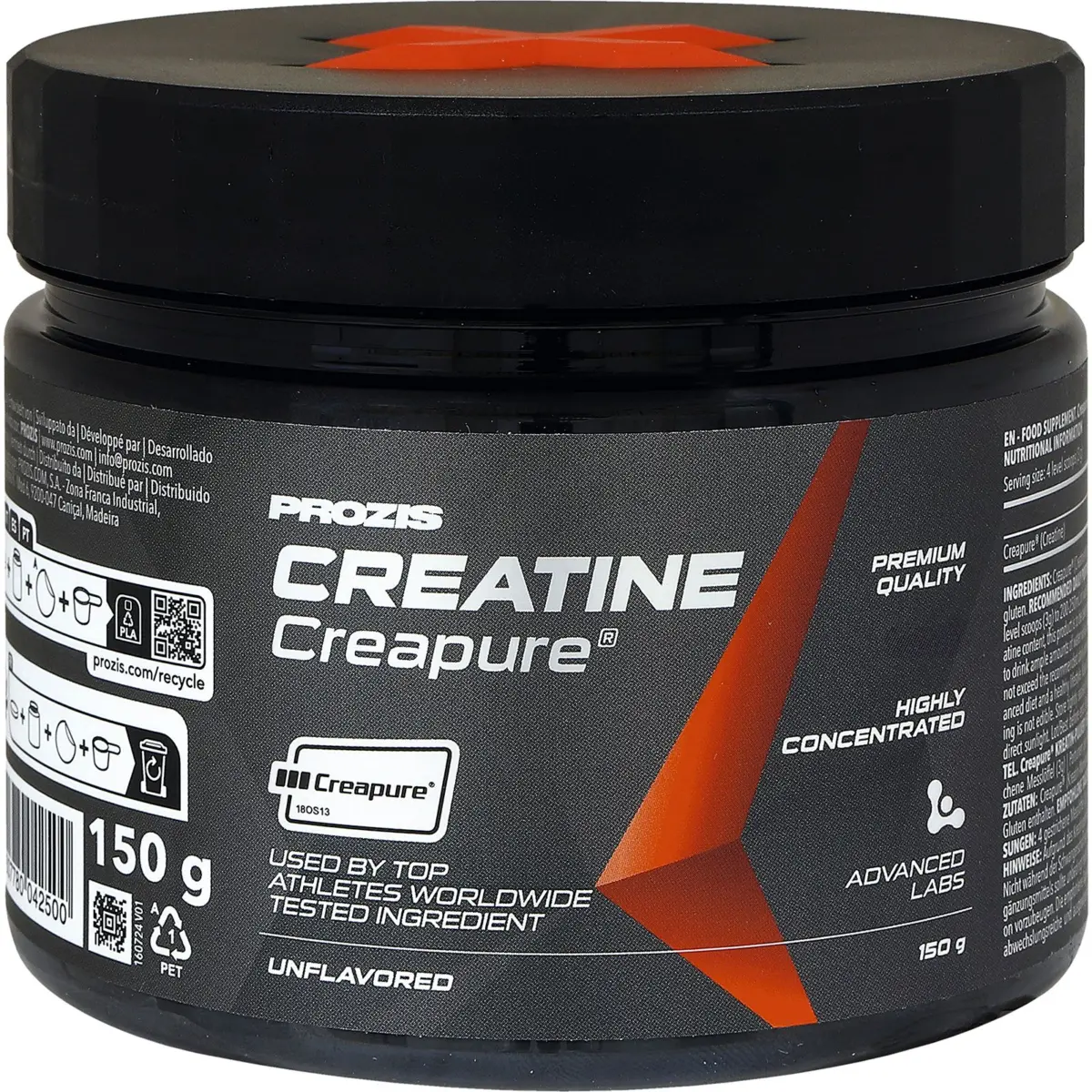 Creatina Neutra Creapure 200 Mesh Prozis