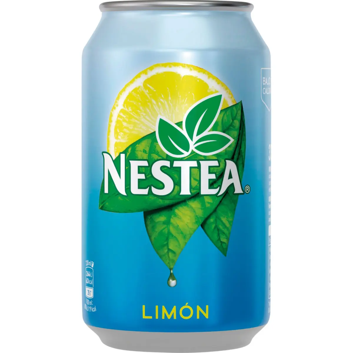 Beguda de te, llauna Nestea