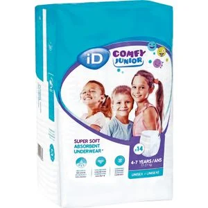 Pañal Braguita Junior Noche 4 - 7 Años 17-27 K Comfy