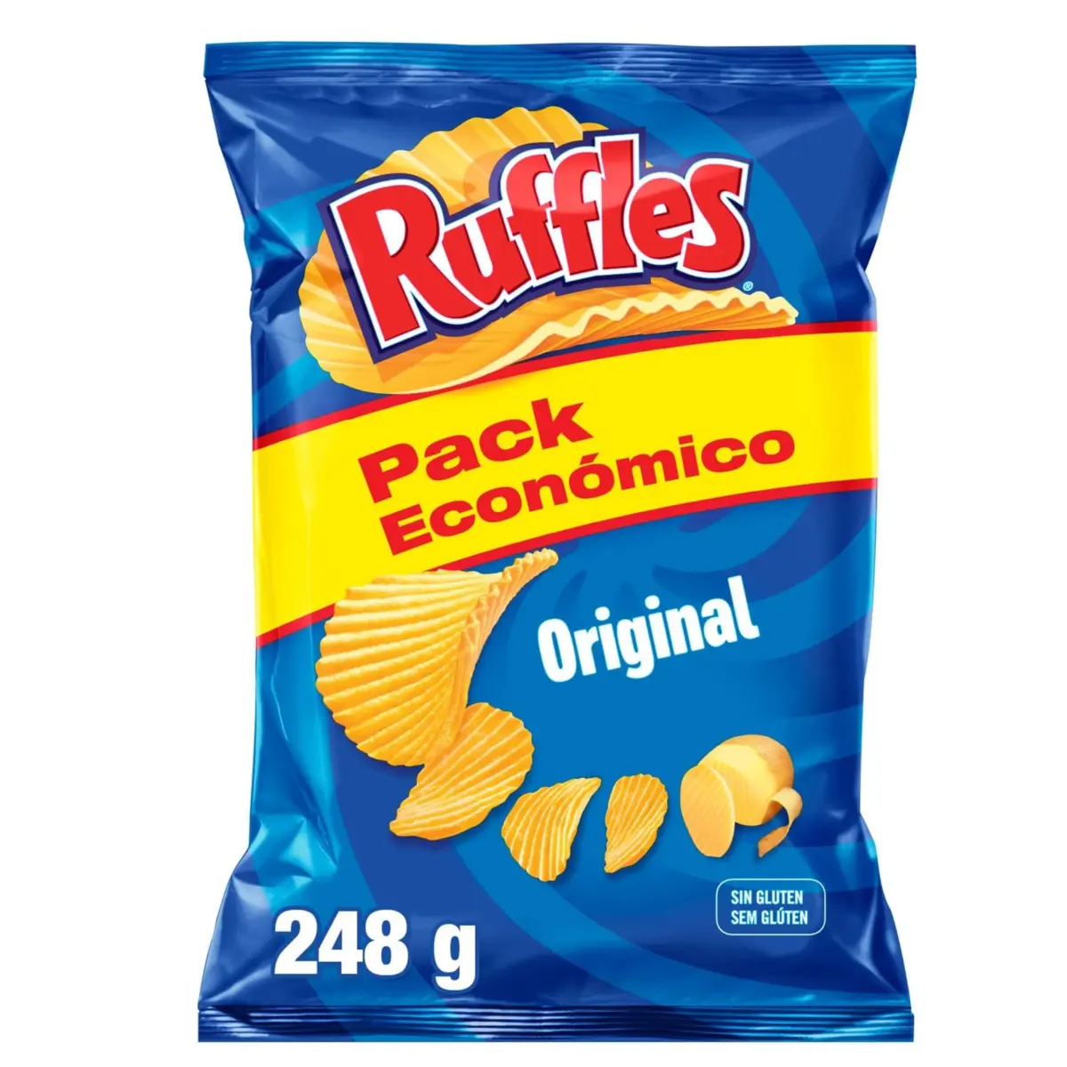 Chips ondulées, format économique Ruffles