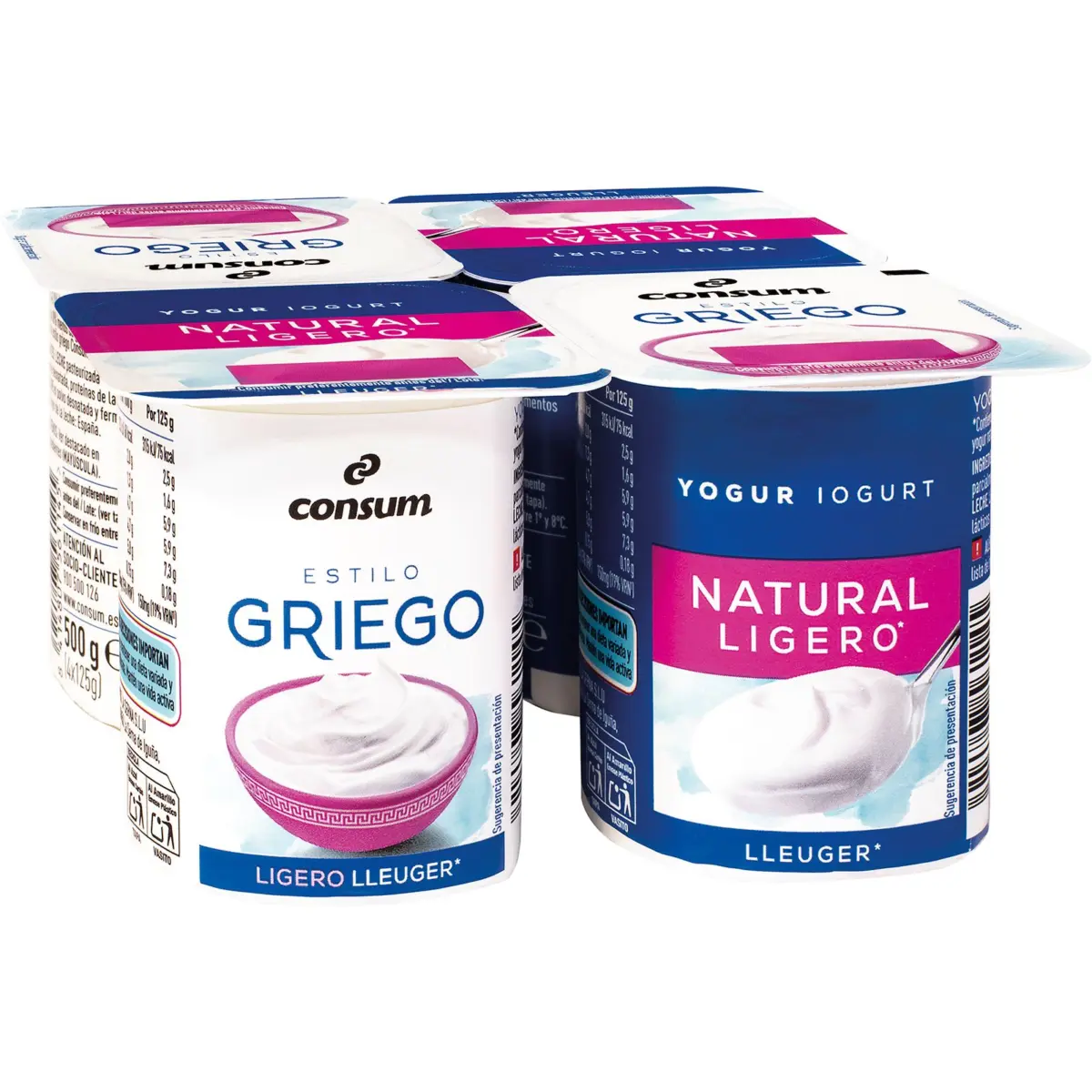 Iogurt grec lleuger Consum