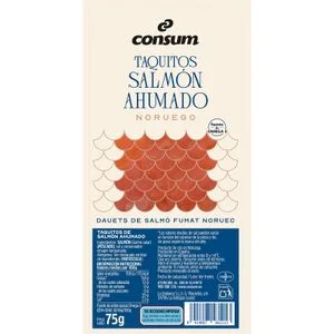 Taquitos de Salmón Ahumado Noruego Consum