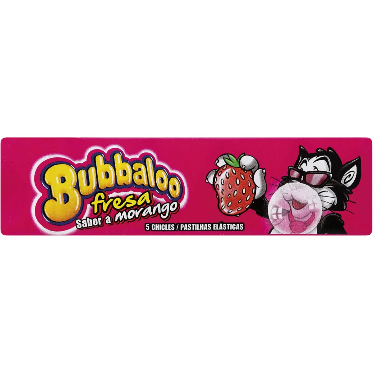 Xiclet amb sabor de maduixa Bubbaloo