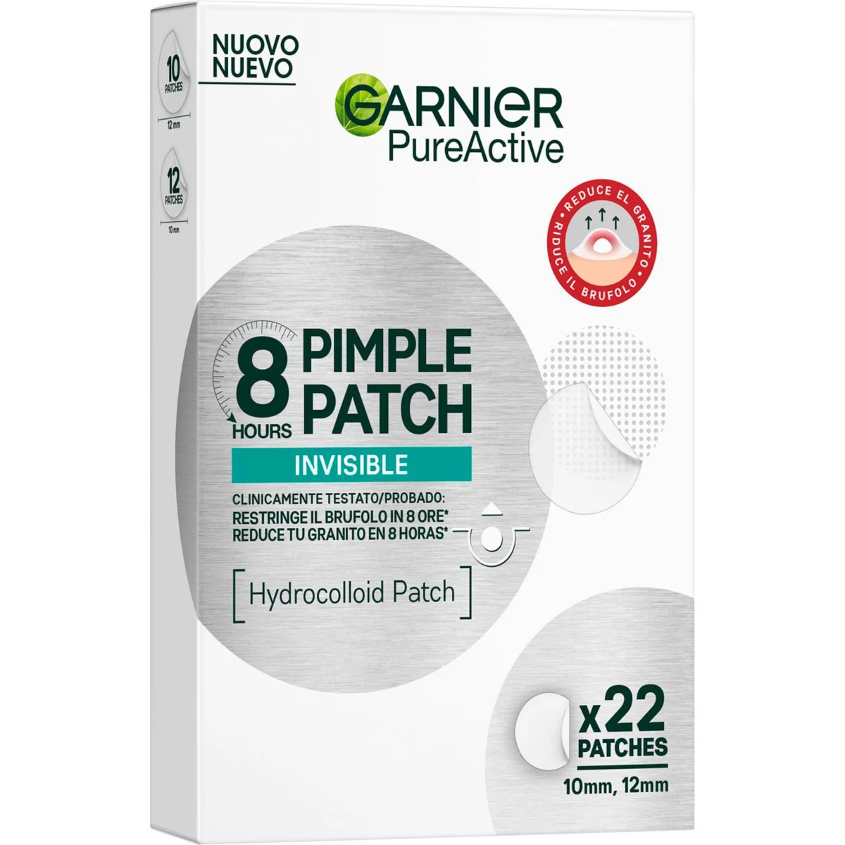 Unsichtbare Pickel-Patches Pure Active Garnier