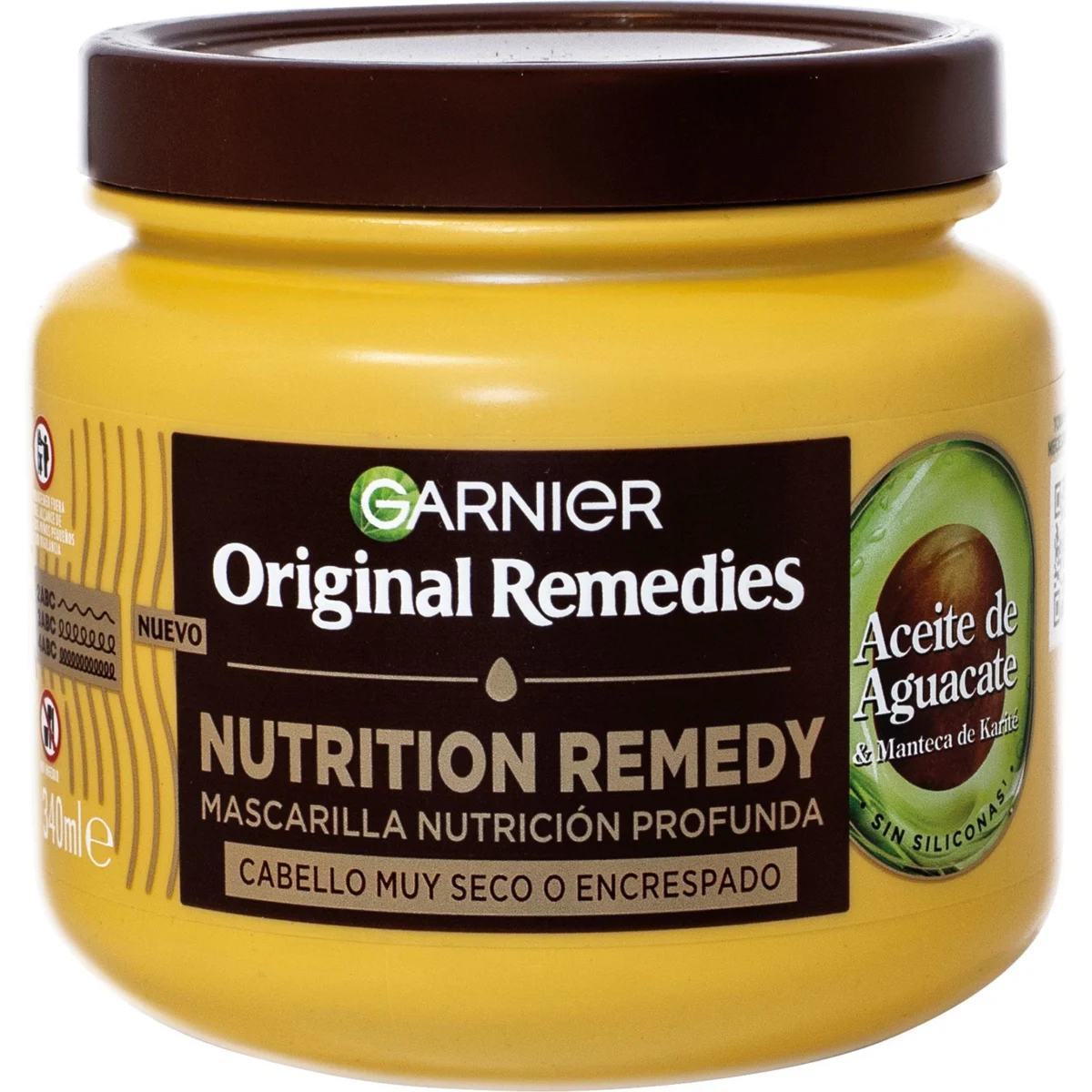Nährende Haarmaske mit Avocado Or.remedies