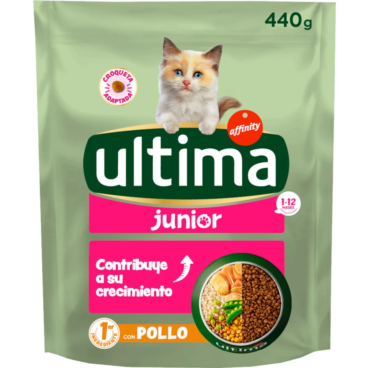 Comida Seca Gatos Junior Ultima