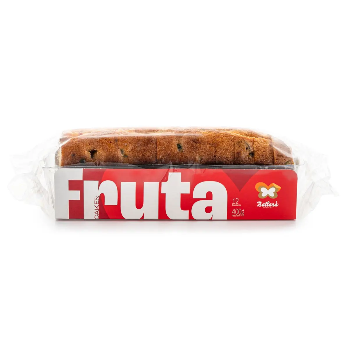 Pastís tallat amb fruita Ballarà