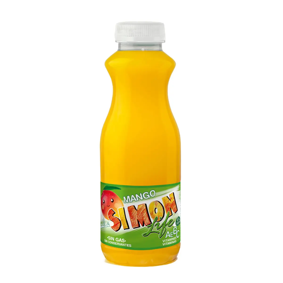 Chilled mango soft drink Simon Life