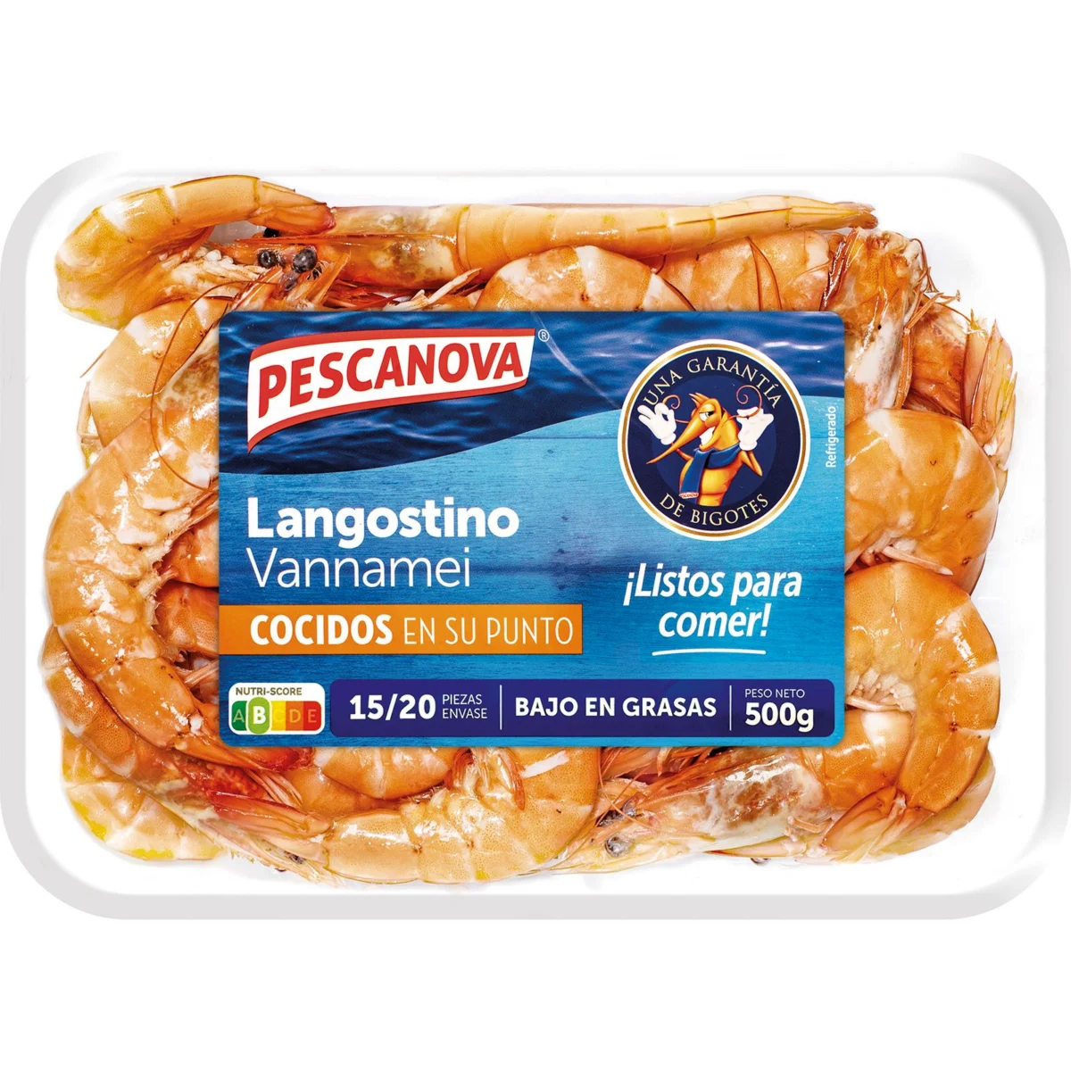 Cooked langoustines Rodolfo Pescanova