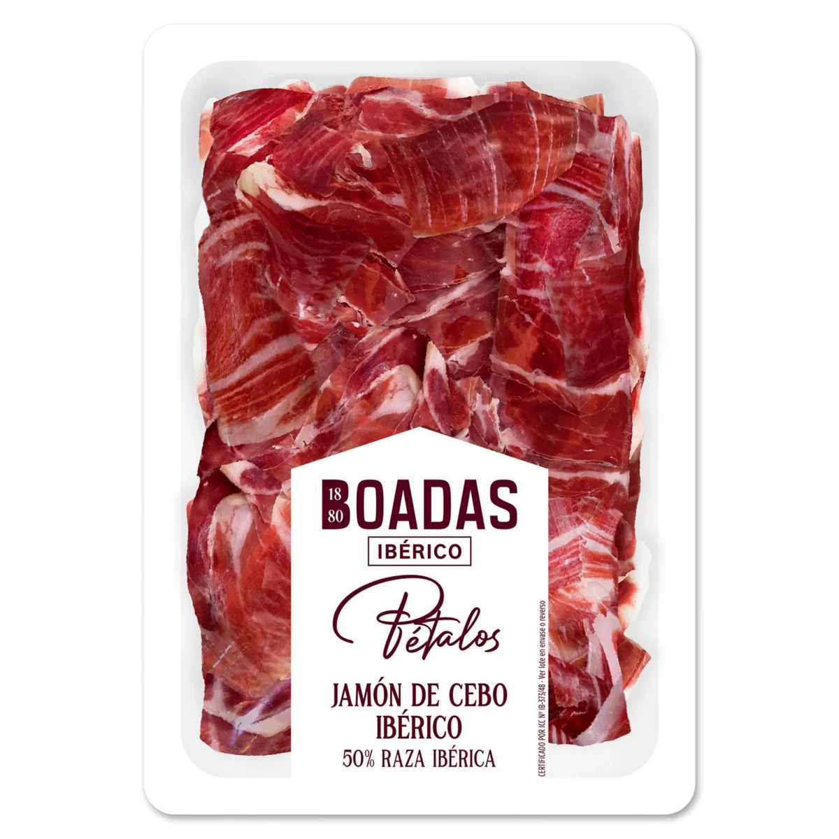 Pètals de pernil ibèric d’engreix Boadas