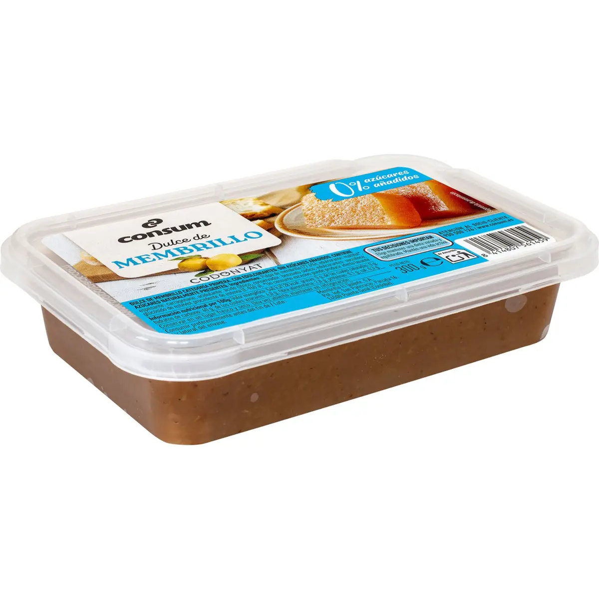 Dulce de Membrillo 0% Azúcar Añadido Consum