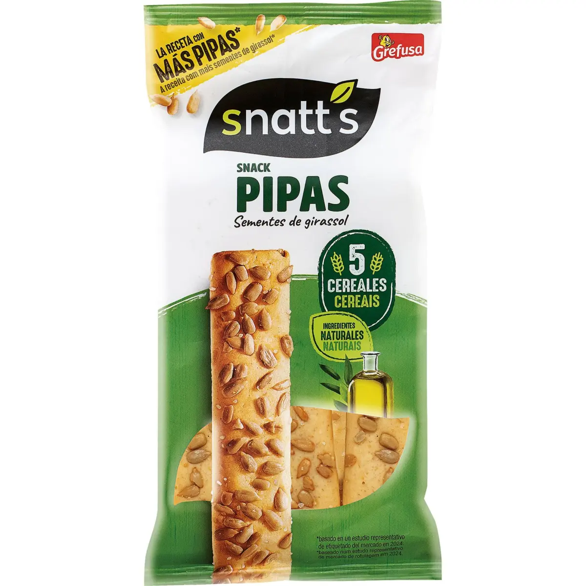Snack de pipes i 5 cereals Snatt's