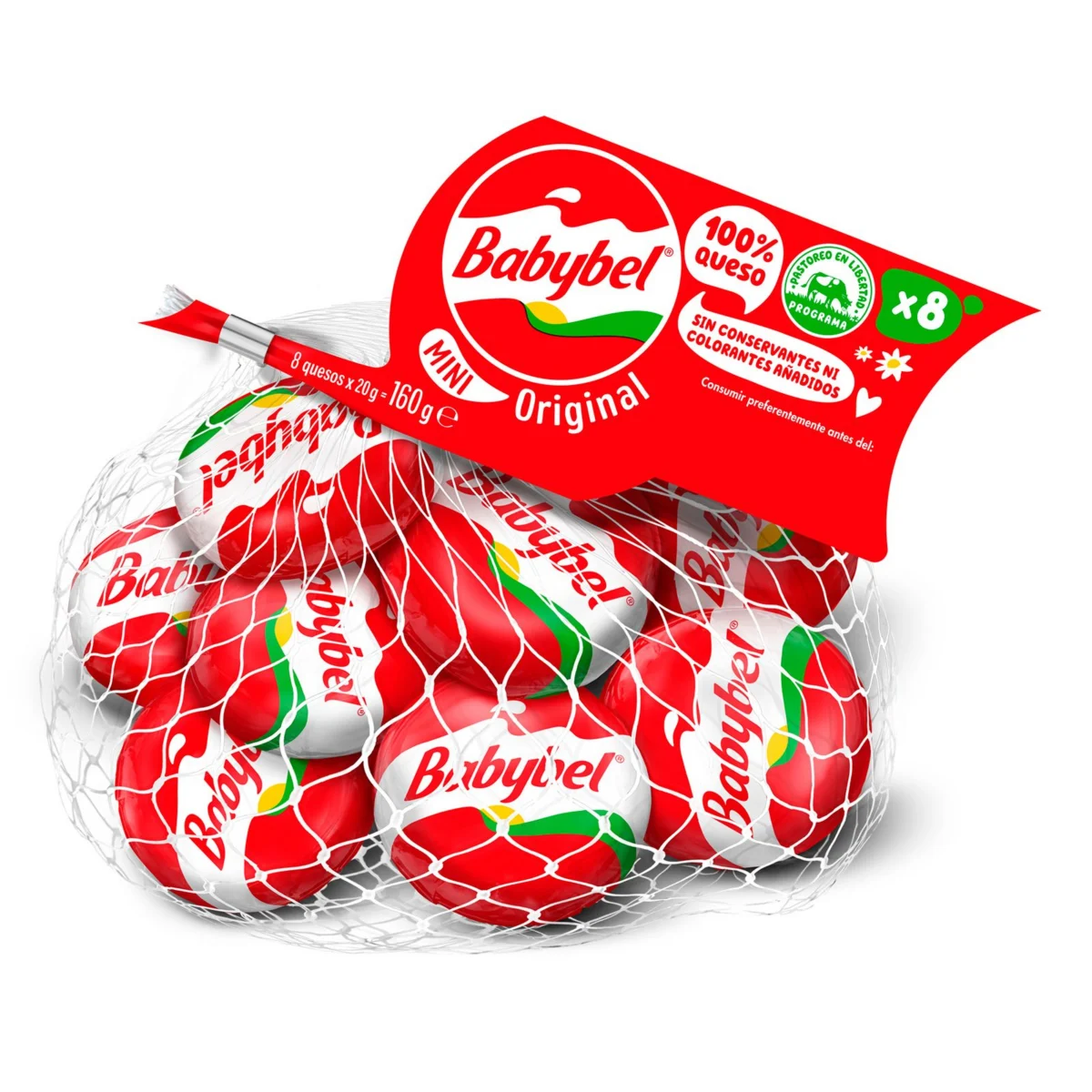Fromage Minibabybel en filet, 8 unités